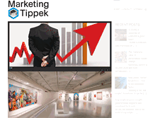 Tablet Screenshot of marketingtippek.com